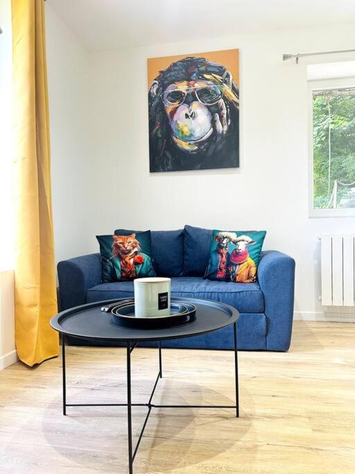 Jungle Appartement Avec Terrasse Laon Eksteriør billede