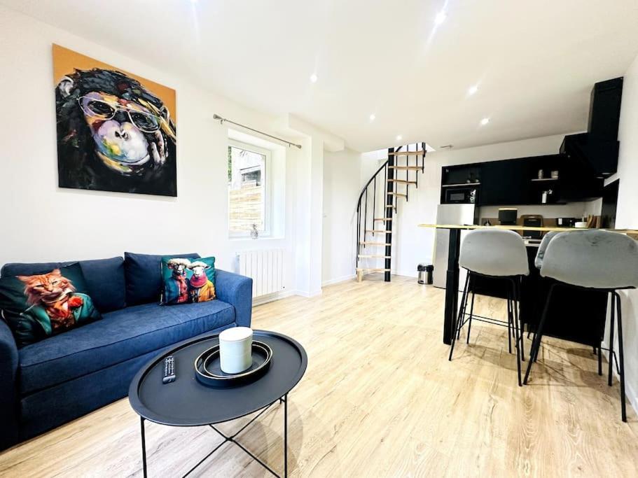 Jungle Appartement Avec Terrasse Laon Eksteriør billede